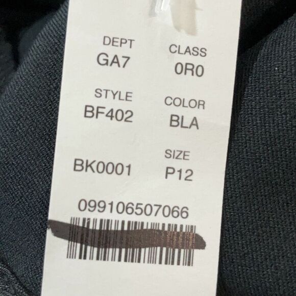 J. Crew Black Kate Straight Leg Pants Size 12 Petite NWT - Picture 6 of 10